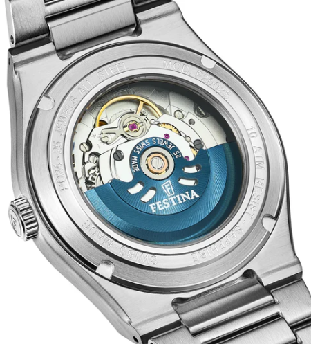 Festina Swiss Made Rive Stainless Steel Analog Mens Watch I Model F20053/4