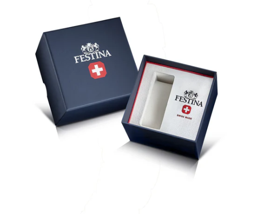 Festina Swiss Made Stainless Steel Chronograph Mens Watch I Model F20042/3