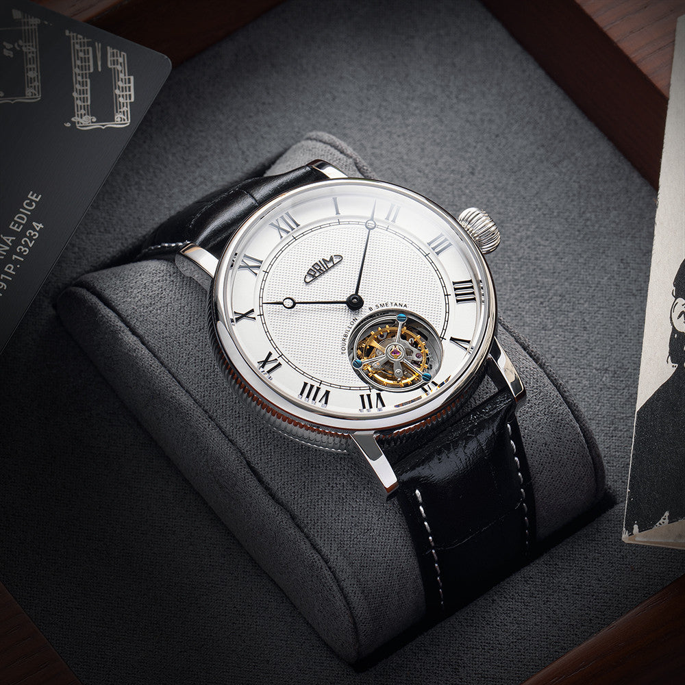 Limited edition PRIM Tourbillon Bedřich Smetana Gold