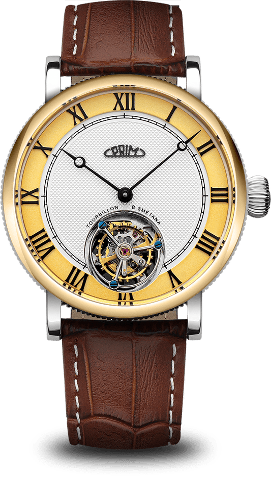 Limited edition PRIM Tourbillon Bedřich Smetana Gold